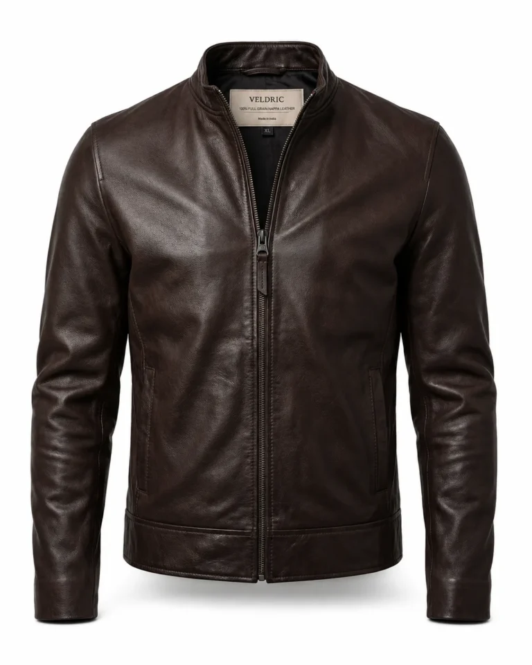 Orion Leather Biker Jacket