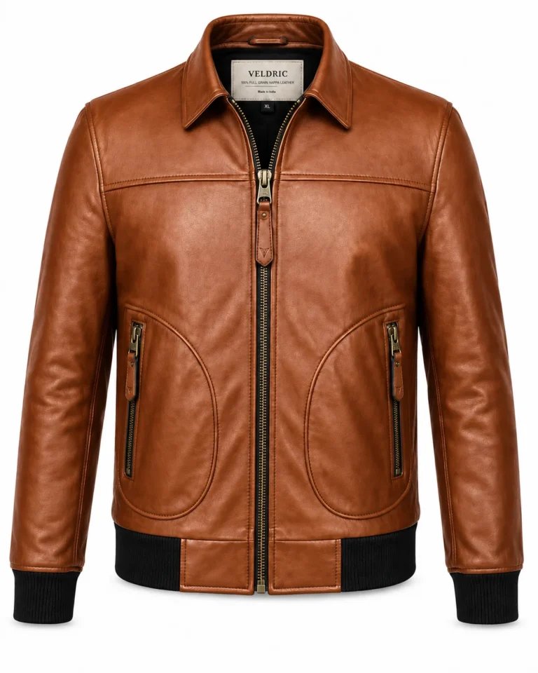 Phobos Leather Jacket alternate product view