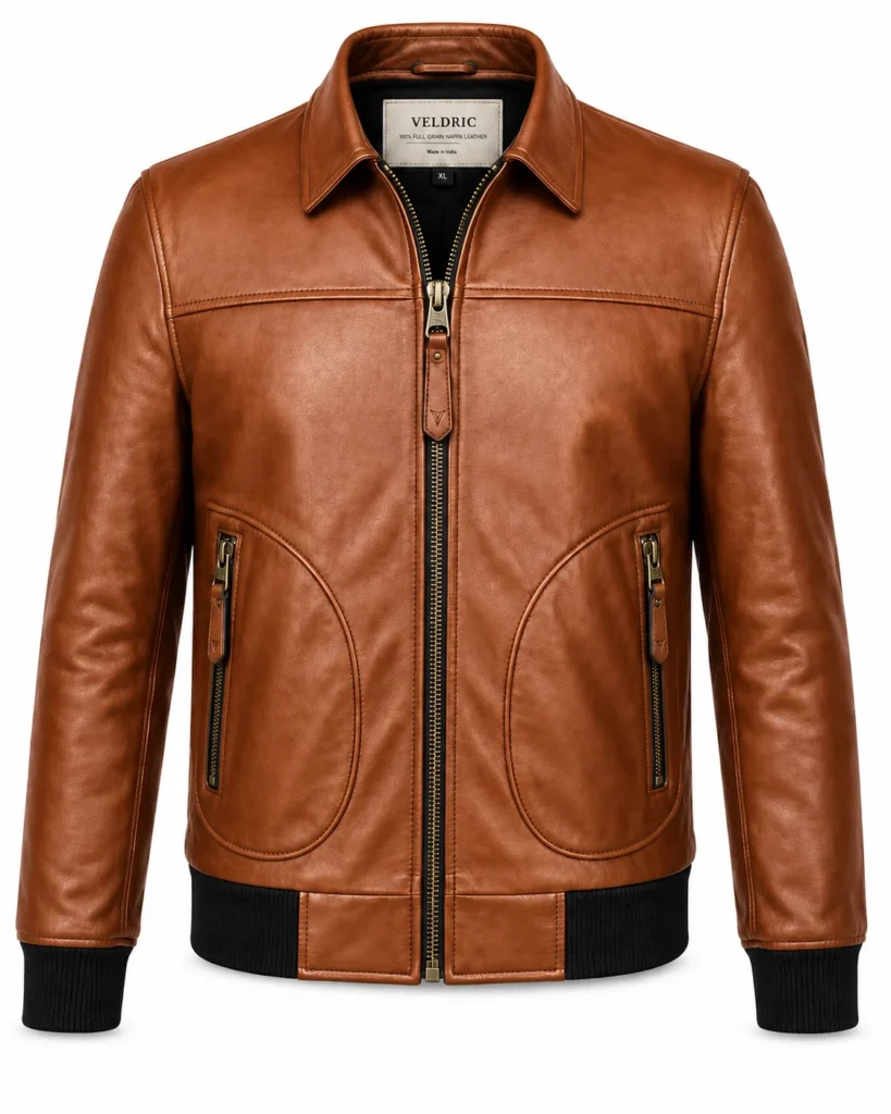 Phobos Leather Jacket alternate product view